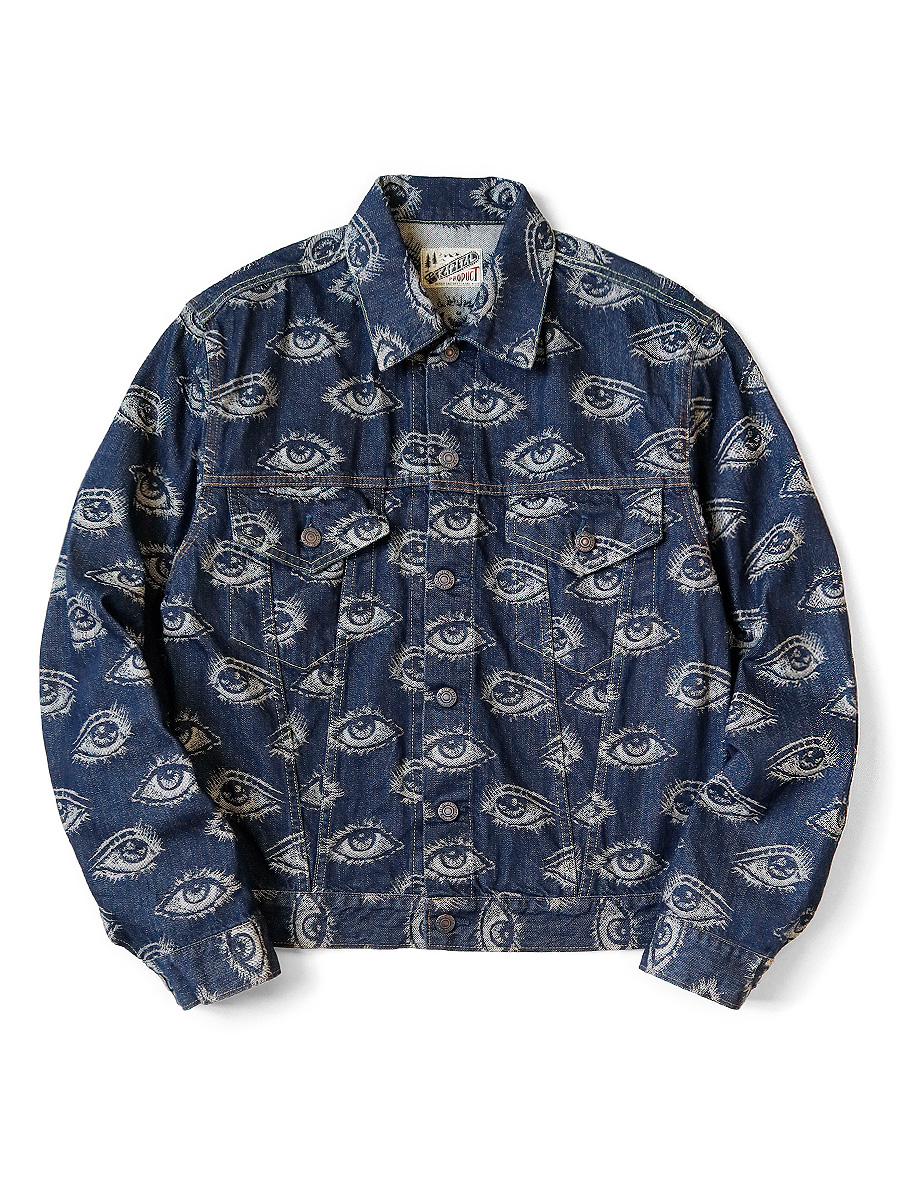 Kapital KOUNTRY] 羽織 インディゴデニム マントコート