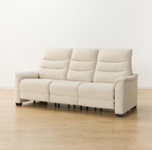 KEYUCA(ケユカ)Kurie(クリエ)2人掛けソファ オットマン付き カウチ