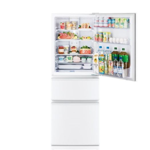 三菱電機】MR-C33G-W 冷蔵庫 330L・右開き 3ドア Cシリーズ パール