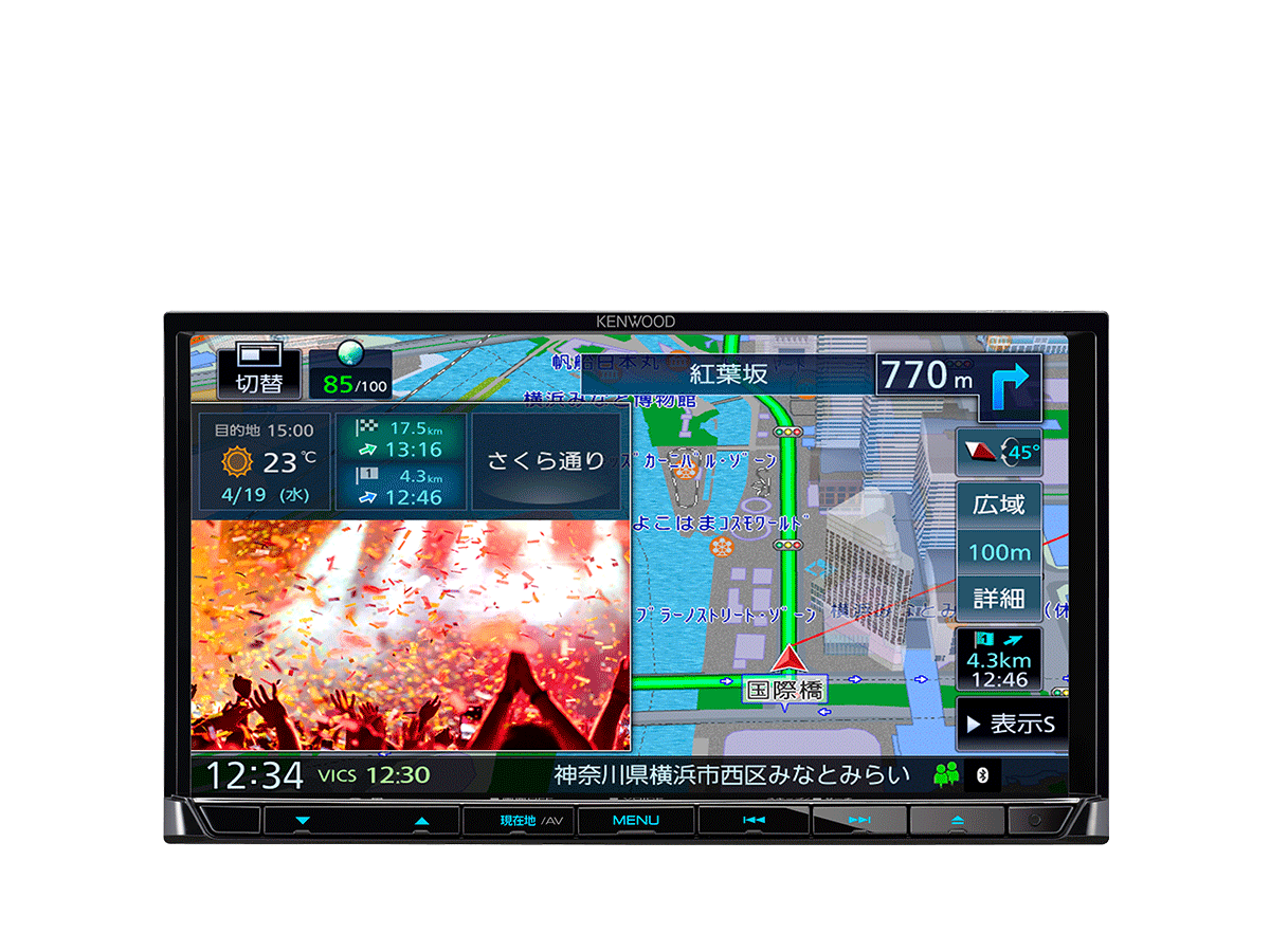 MDV-S710W/S710（生産完了品） | カーナビ | KENWOOD