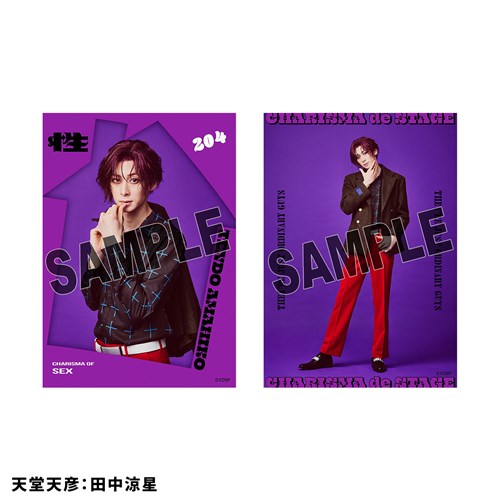 ソロブロマイド(天堂天彦：田中涼星)「カリスマ de ステージ