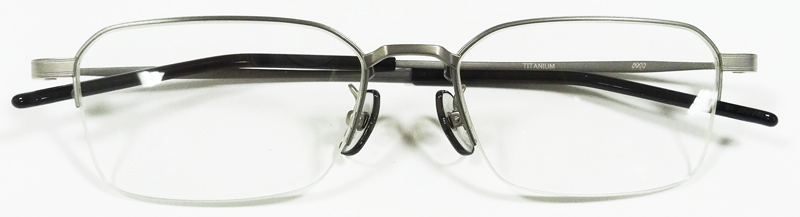 999.9(フォーナインズ)メタルメガネフレームS-699T カラー4 チタン