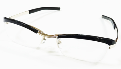 フォーナインズメガネミックスフレームM-19 カラー9001 ブラック