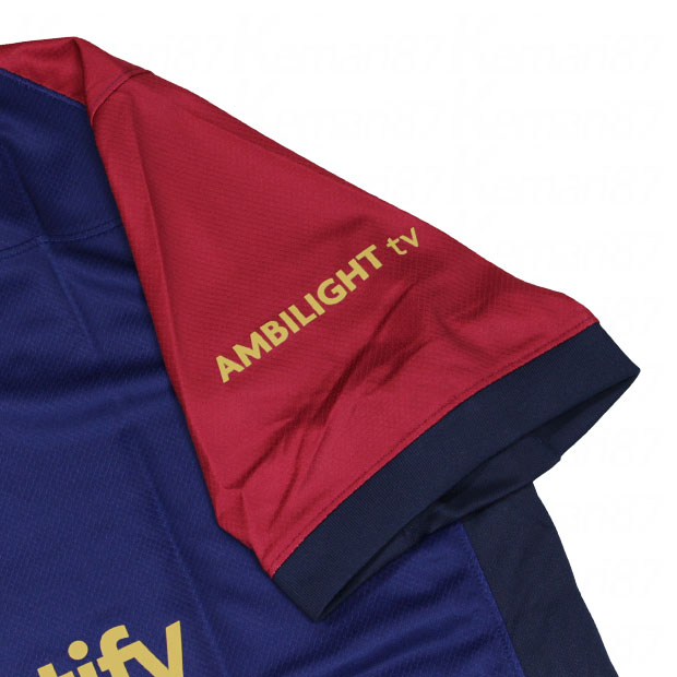 Kemari87 KISHISPO / FCバルセロナ 24-25 ホーム 半袖レプリカ