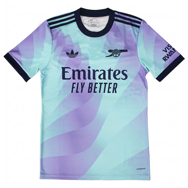 アーセナルユニフォーム24/25シーズン+16アウェイ長袖デクランライス41番