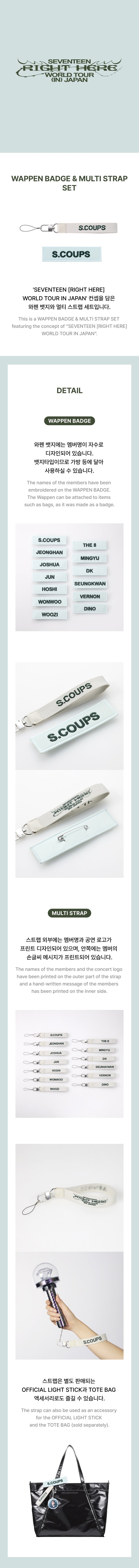 SEVENTEEN - [RIGHT HERE WORLD TOUR IN JAPAN] OFFICIAL MD Wappen