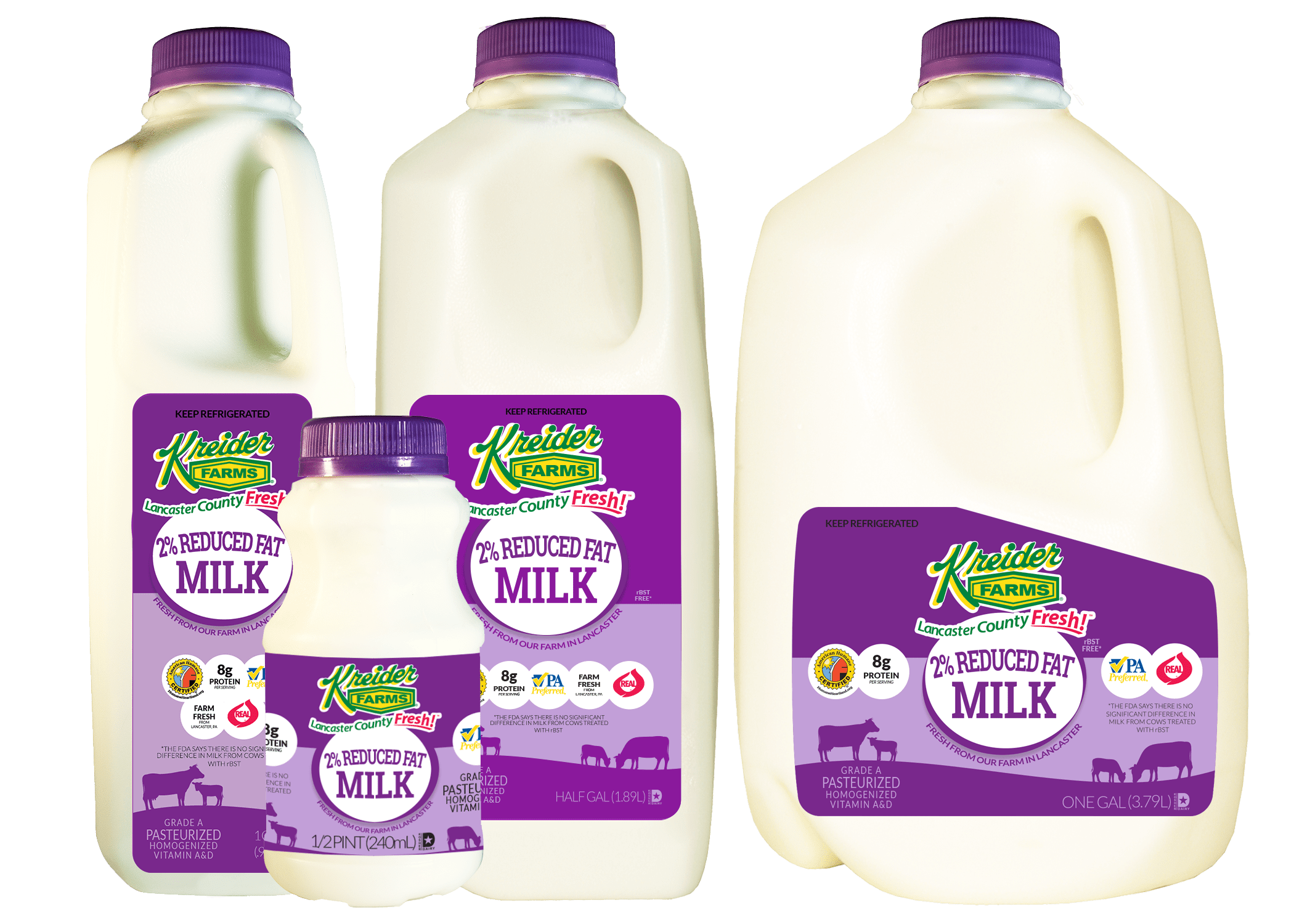 2% REDUCED FAT MILK - Kreider Farms