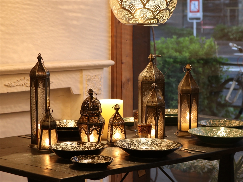 モロッコランタン・キャンドルホルダー｜Kilim Style｜#19362 :: 建材