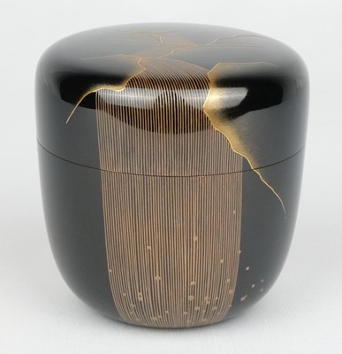 栗山園オンライン通販部 / 【出物】 流水絵大棗 山下甫斎 鵬雲斎書付