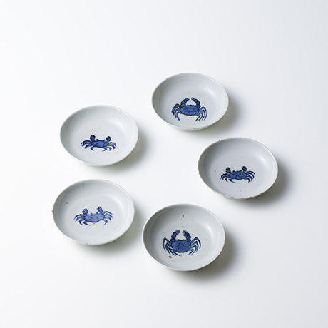 古美術 古染付蟹絵小皿 | しぶや黒田陶苑