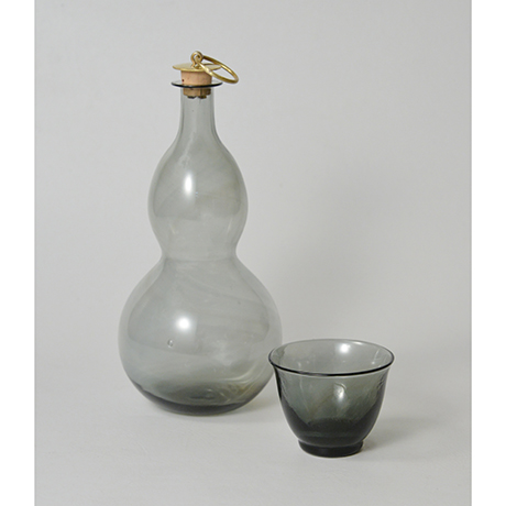 未使用品】津田清和さん 作 銀彩掛花入 未使用品】津田清和さん 作 銀