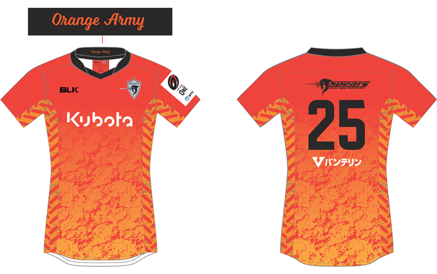 クボタスピアーズ ユニフォーム BLK】クボタスピアーズ2025-26レプリカ