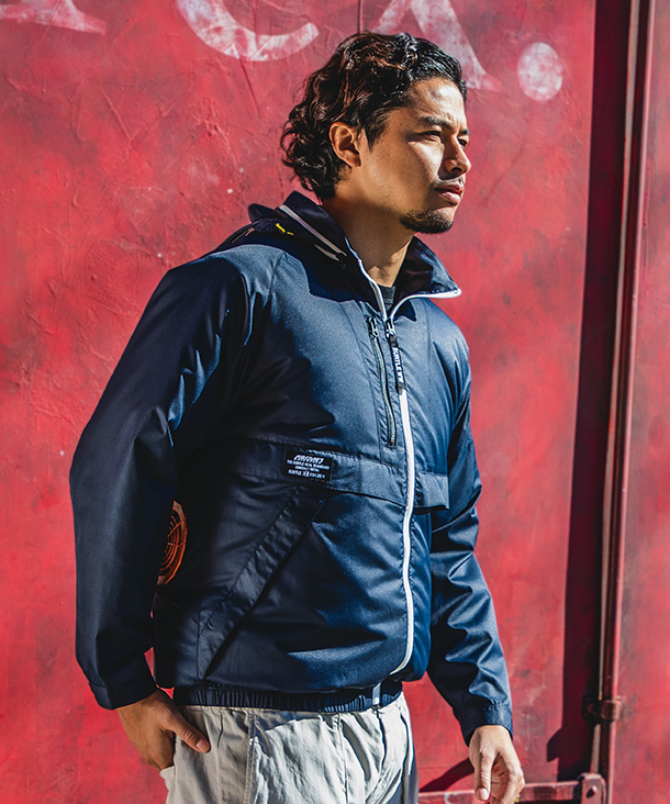 OUTLET】限定価格!!BURTLE ファン付ウエア AIR CRAFT ベスト (収納式