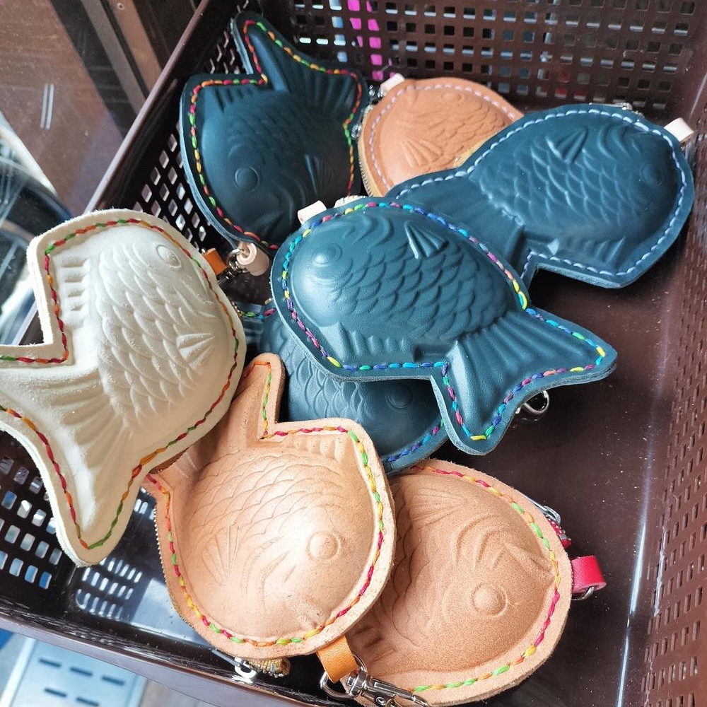 革のたい焼きポーチ – 京ものエキスポ