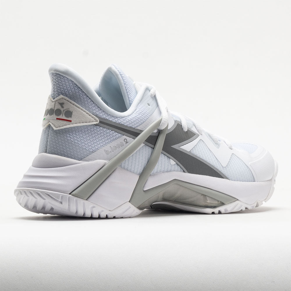 Diadora B.Icon 2 AG Women's White/Silver – Holabird Sports