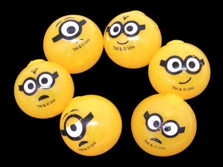 50景品 ペッタペッタミニオンズボール|【堀商店】景品・販促品・お祭り