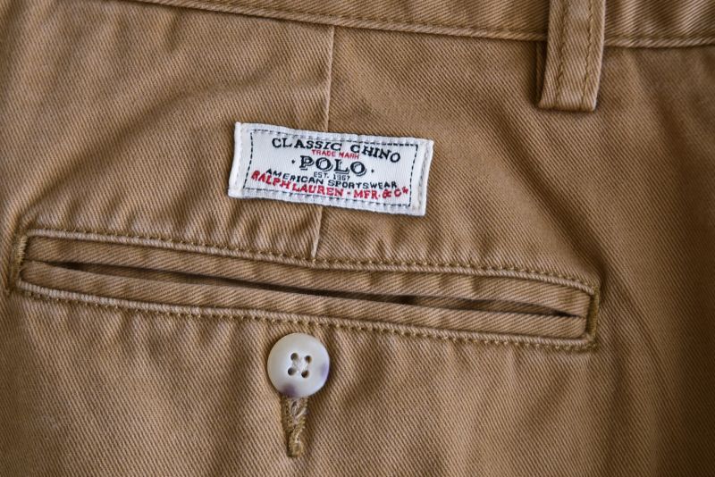 Polo by RalphLauren ツータックチノトラウザー 