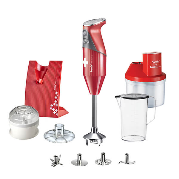 Bamix Superbox Red 200W Hand Blender | Harts of Stur