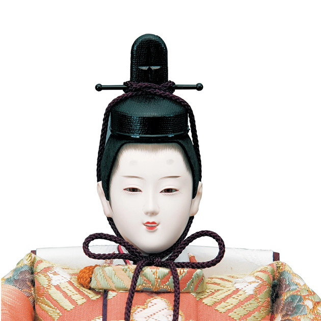 人形の平安大新 / ひな人形 お雛様 五人・三段飾り コンパクト 駿河