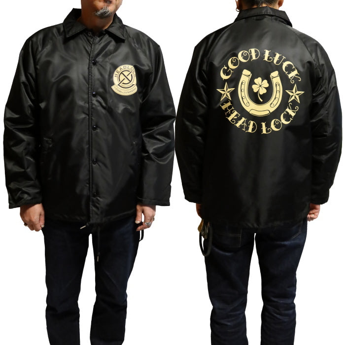 HEAD LOCK ヘッドロック コーチジャケット 裏ボアGOOD LUCK グッド
