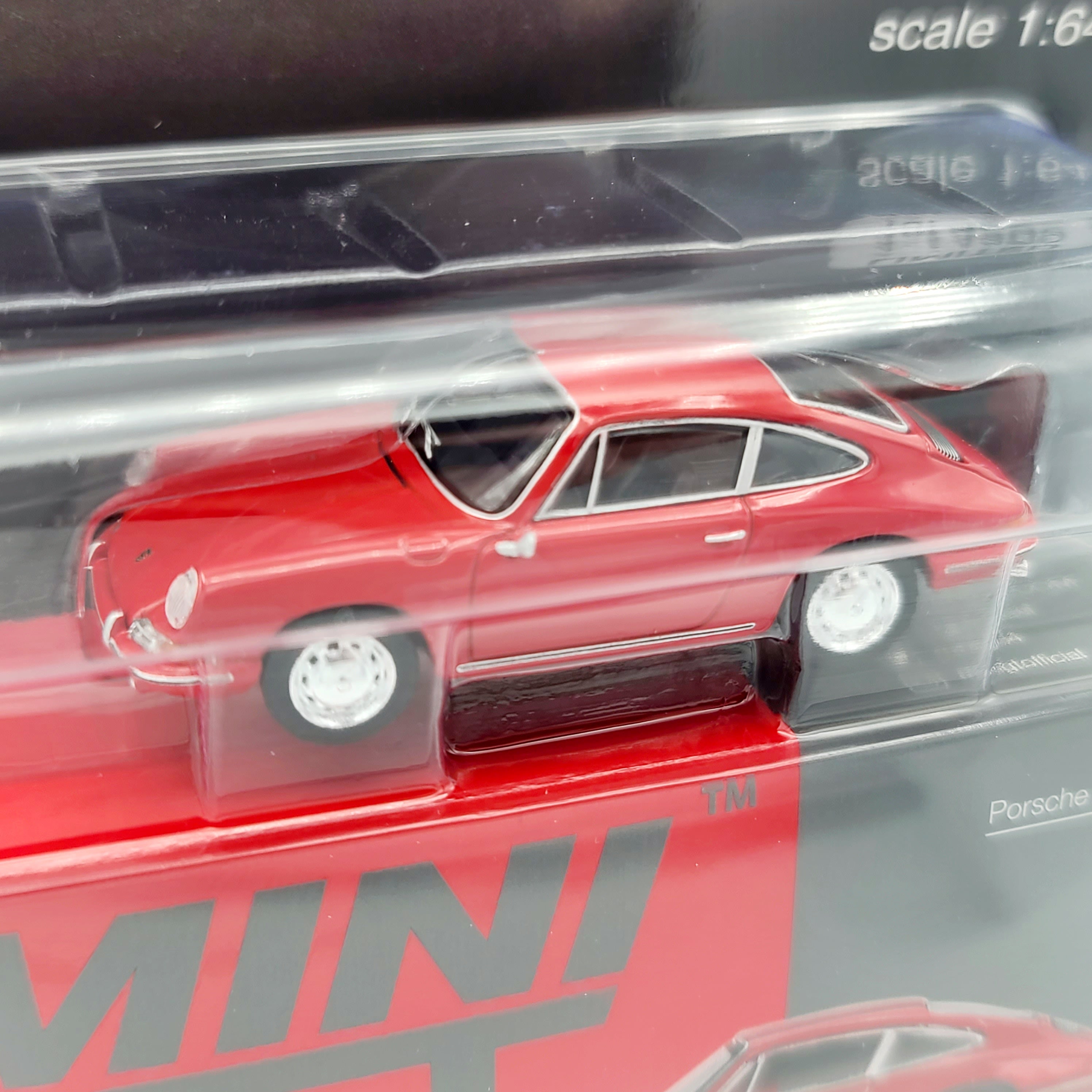 Mini GT '63 Porsche 901 - 1:64 scale, Signal Red (2024 MIJO Exclusives