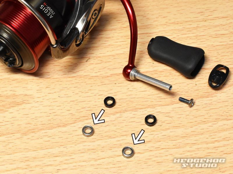 17イージス 2003F,2003F-H,2505F,2505F-H用 MAX12BB フルベアリング