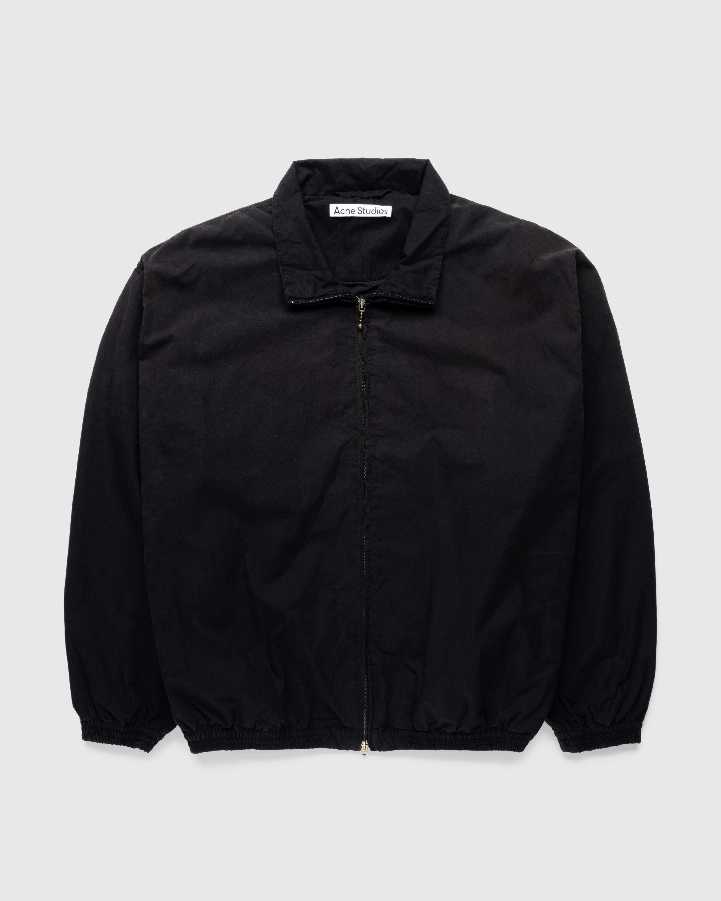 Acne Studios – Logo Zipper Jacket Black