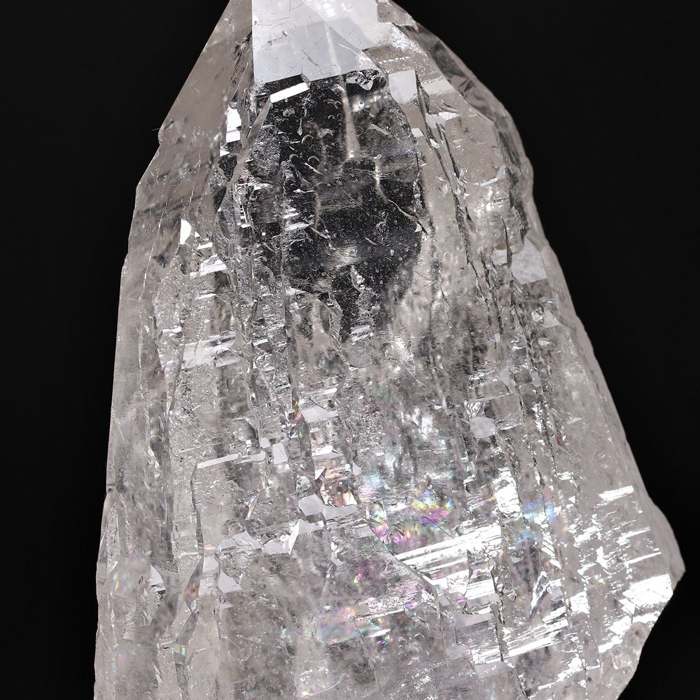 高品質]ディアマンティーナ産カテドラル水晶原石ナチュラルポイント