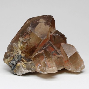 ルチルクォーツクラスター（未加工原石、群晶） - 埼玉県吉川市の