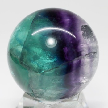 レインボーフローライト丸玉/スフィア（34.6mm） - 埼玉県吉川市の