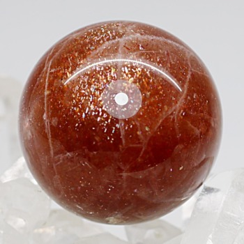 サンストーン丸玉（スフィア、球体石） - 埼玉県吉川市の天然石専門店