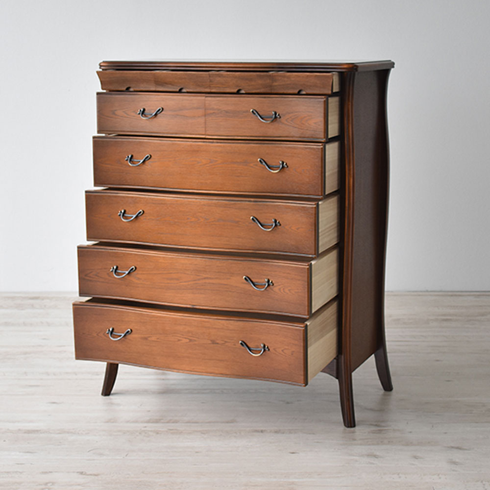 ハイチェスト「カンティーニュ C-01」幅87cm ナラ材 全2色 | 【公式