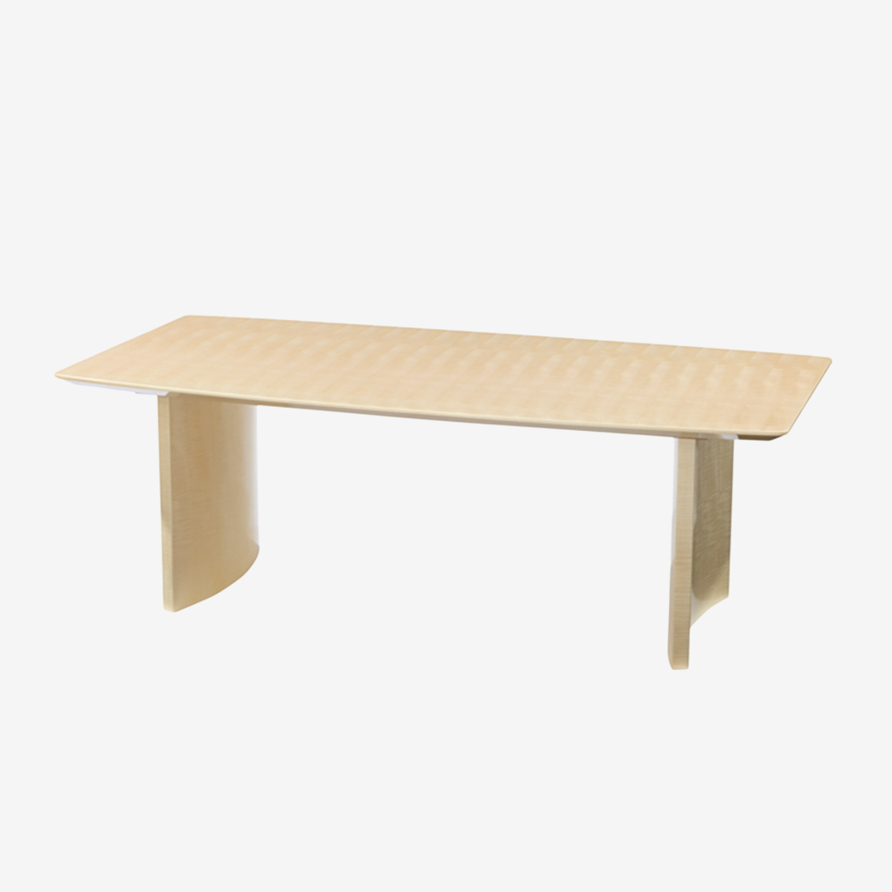 ダイニングテーブル 「マリーンNO.5」ホワイトシカモア材【受注生産品