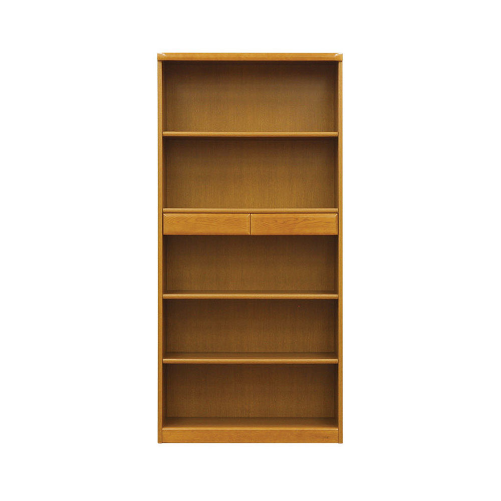 浜本工芸 書棚「No.3600D・No.3608D」オープンタイプ 幅85.1cm 高さ