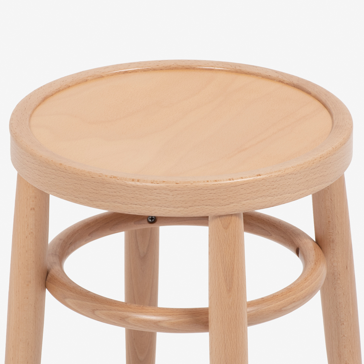 秋田木工 カウンターチェア「209-C」座面高43cm ブナ材ナチュラル色