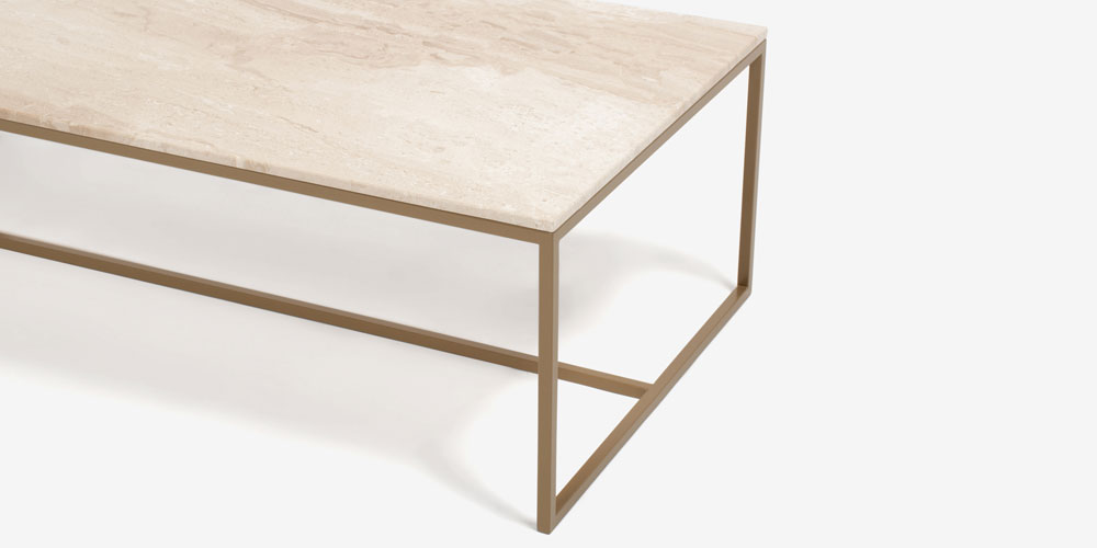 センターテーブル「7118」天然石 ベージュカラーラ | 【公式】大塚家具