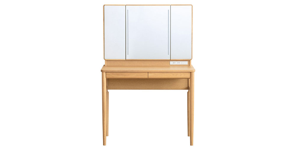 浜本工芸 ドレッサー「No.8000・No.8004・No.8008」オーク材 全3色