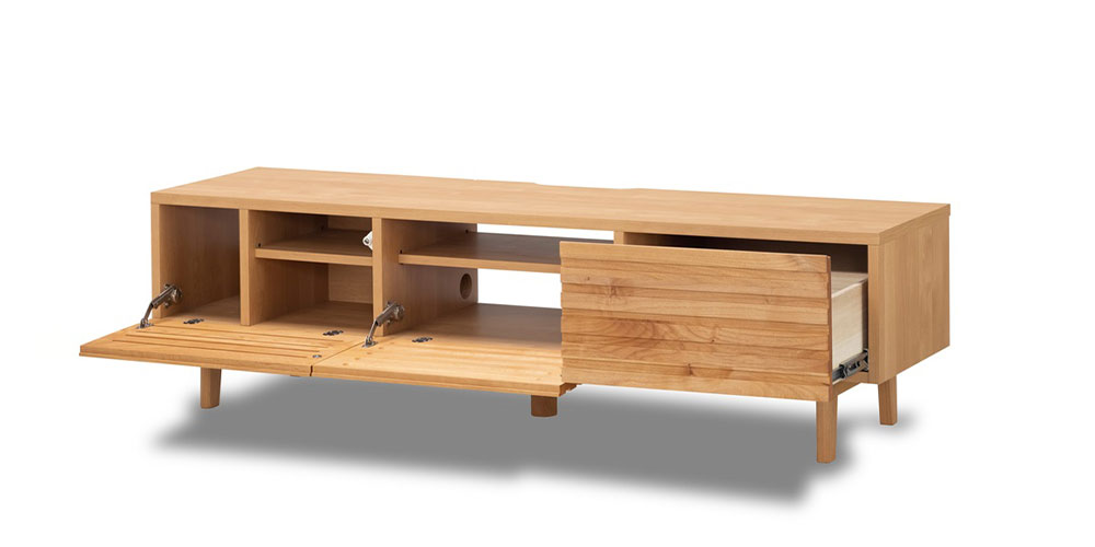 hotta woody（堀田木工所）テレビボード「ノーヴァ2 NA」幅150.2cm