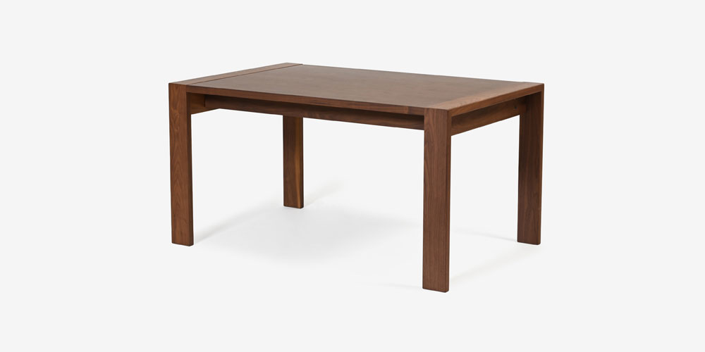 伸長式ダイニングテーブル「ST-BW2228」幅135-180cm ウォールナット材