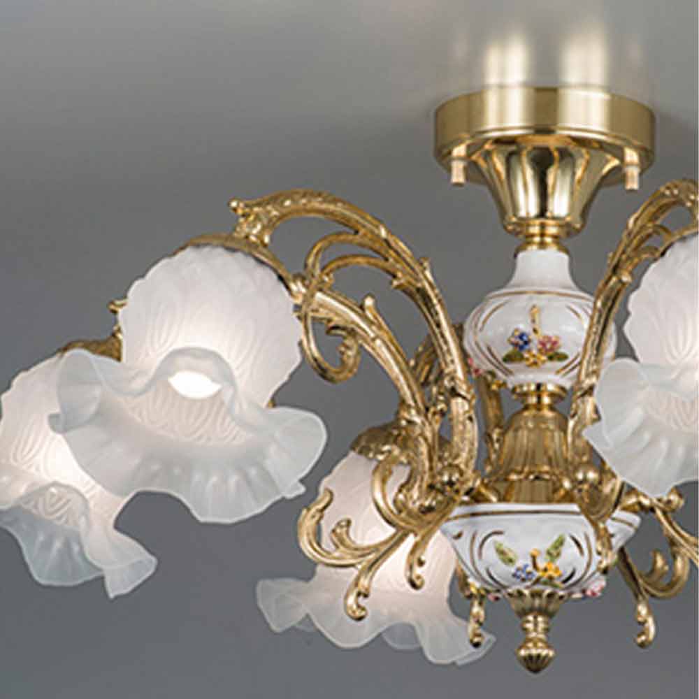 シャンデリア「GUA-0354/6」約8〜10畳用 ランプ別売 | 【公式】大塚