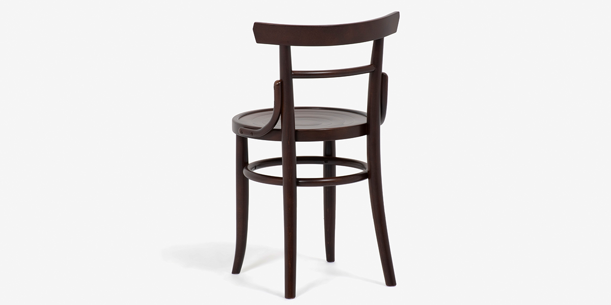 秋田木工 ダイニングチェア「No.1003-OC」 ブナ材ウォールナット色