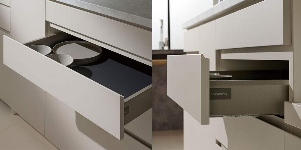 Pamouna（パモウナ）キッチンカウンター「CPA-S1800R・RM下台」幅180cm