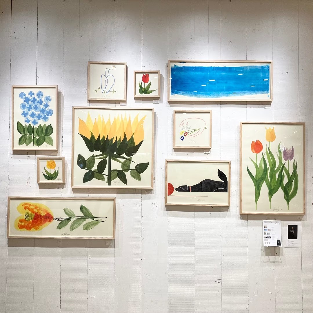 定番品】 山口一郎 「neoflower チューリップ」｜ポスター｜IDEE SHOP