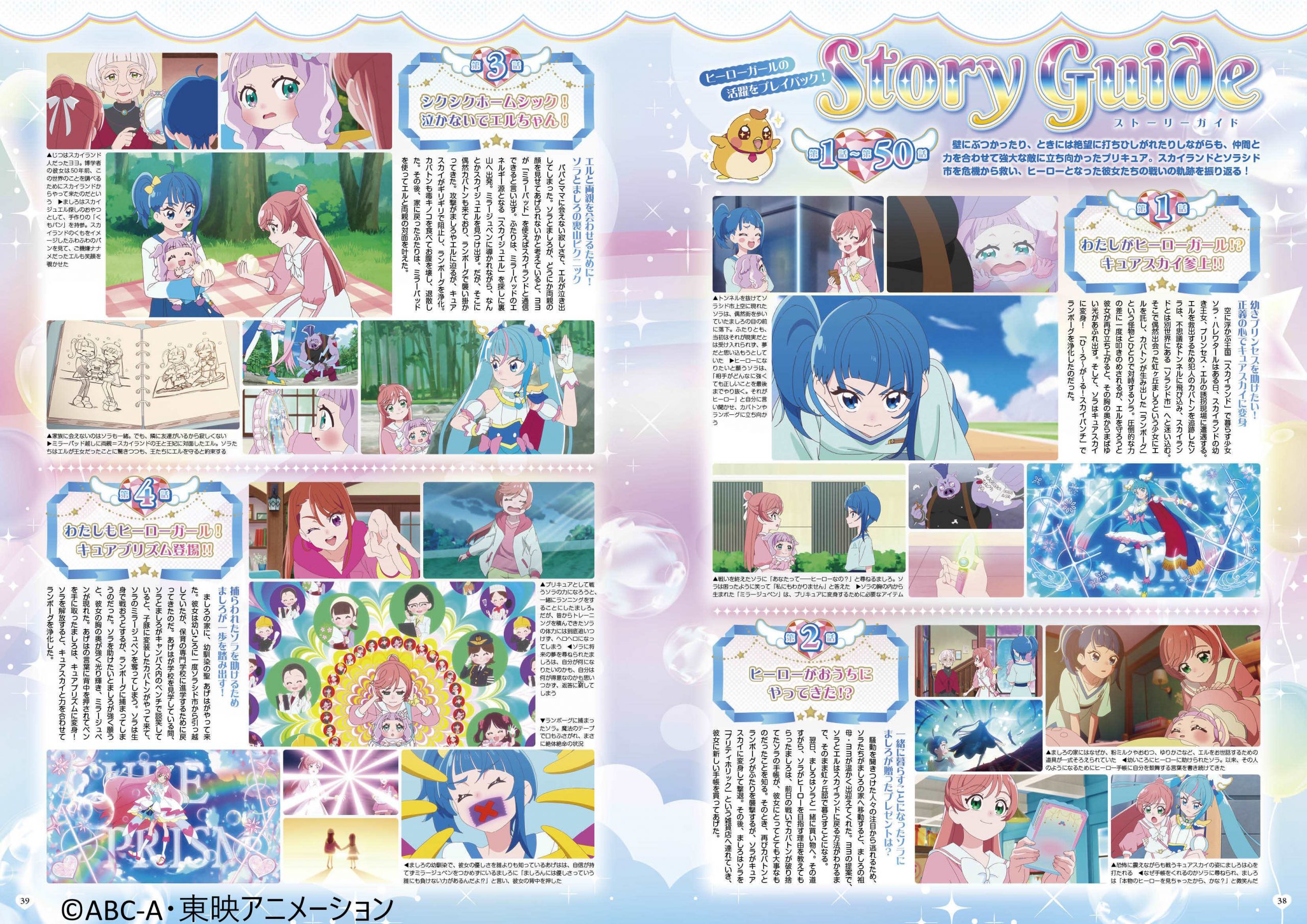 ひろがるスカイ！プリキュア」オフィシャルコンプリートブック』2024年
