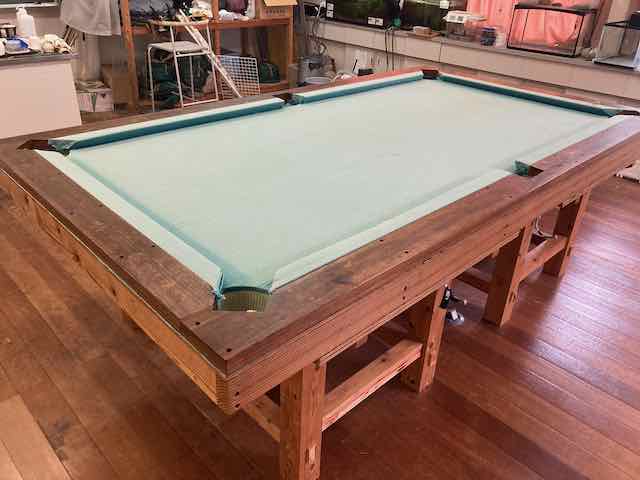 ビリヤード台のこと