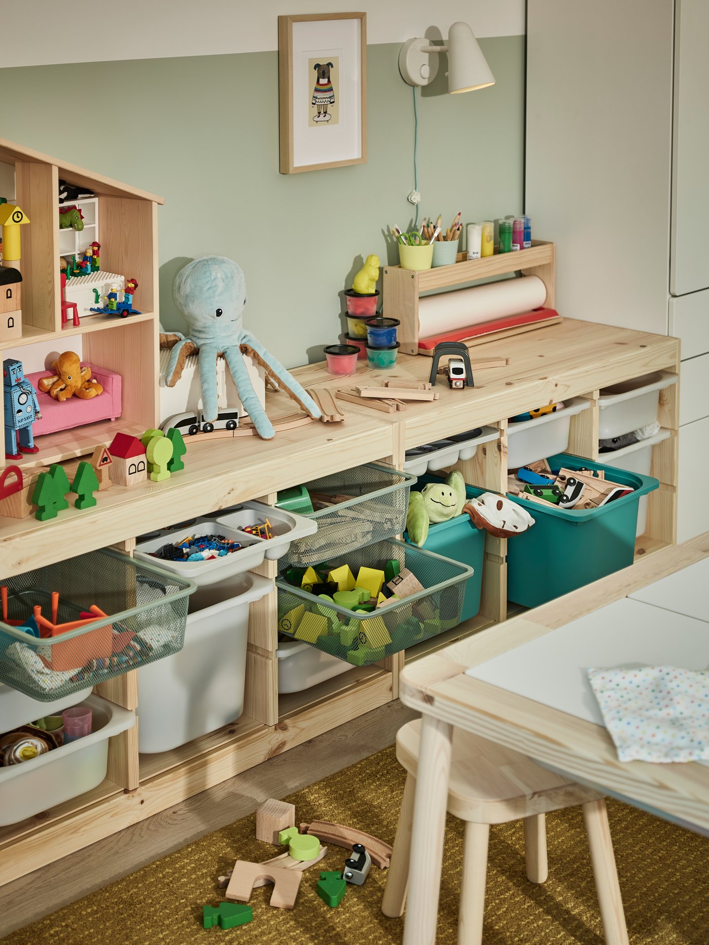 子ども部屋で遊びを促す手軽なヒント - IKEA