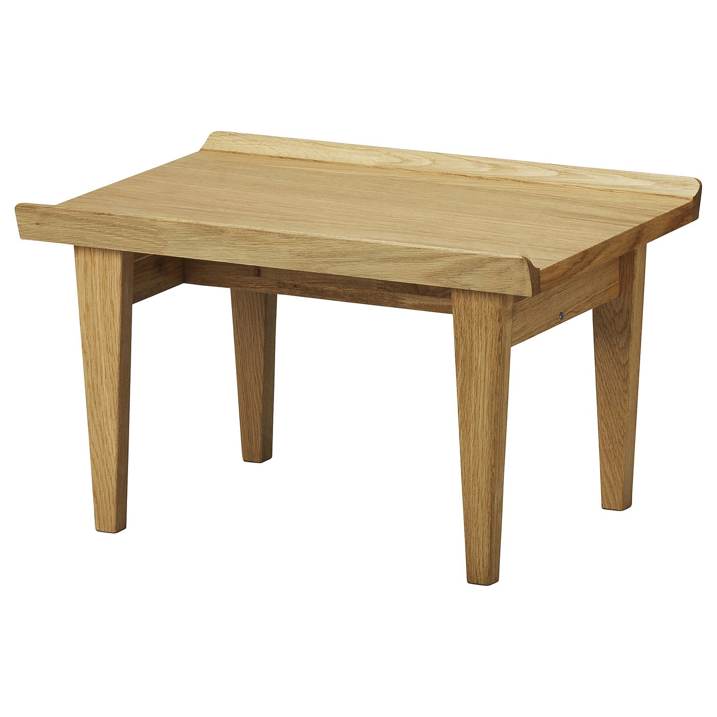 GUTTANE side table, oak, 227/8x153/8
