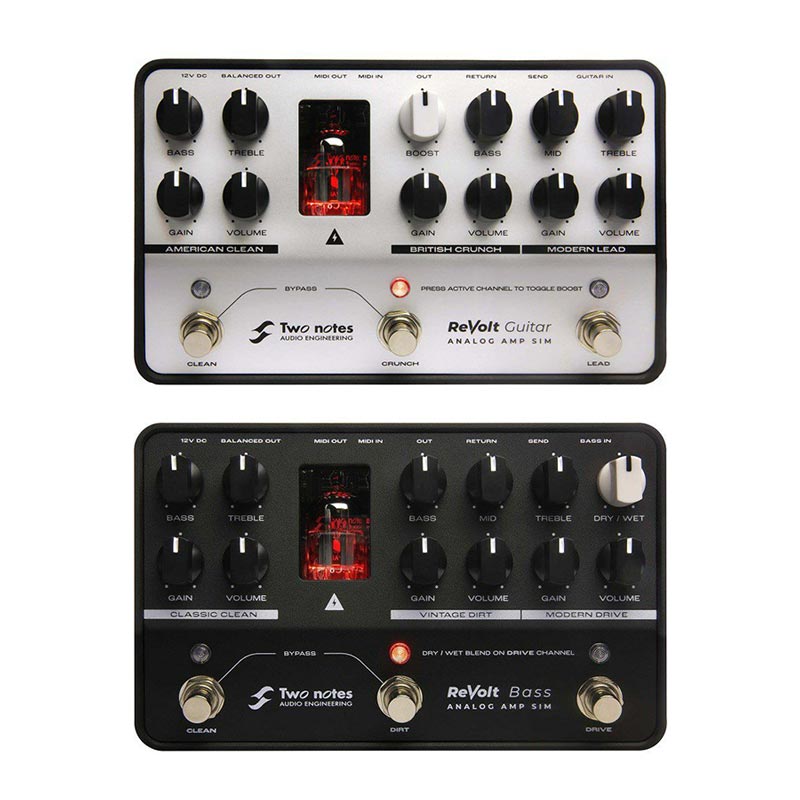 1/31更新】【Two notes】アナログ・アンプ・シミュレーター「ReVolt