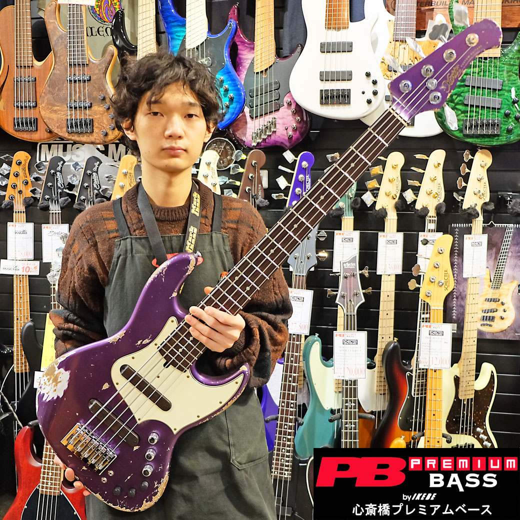 Xoticから、ラッカーフィニッシュのXJ-1T 5stが入荷！パープル