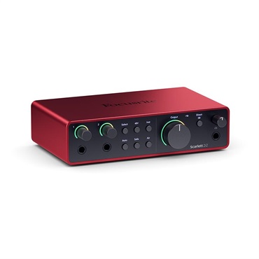 Focusrite Scarlett 2i2 gen4(2in2out・USB-C オーディオ